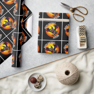 Papier Cadeau C'est la saison pour être Batty Vampire Bat
