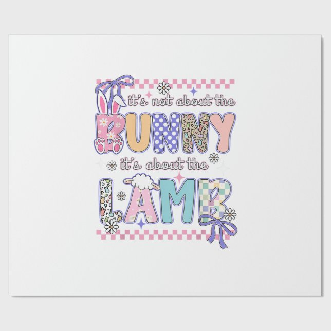 Papier Cadeau C'est Pas À Propos De La Bible Chrétienne Jésus Ag (Plat)