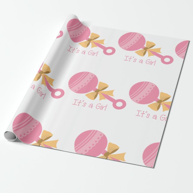 Papier Cadeau C'Est Un Combat De Fille (Déroulé)