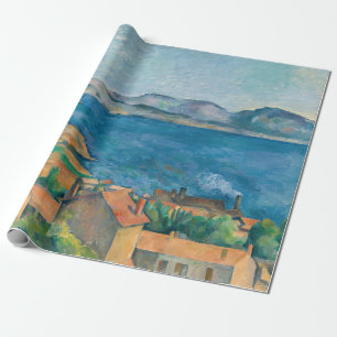 Papier Cadeau Cézanne - Golfe de Marseille, vu d'L'Estaque