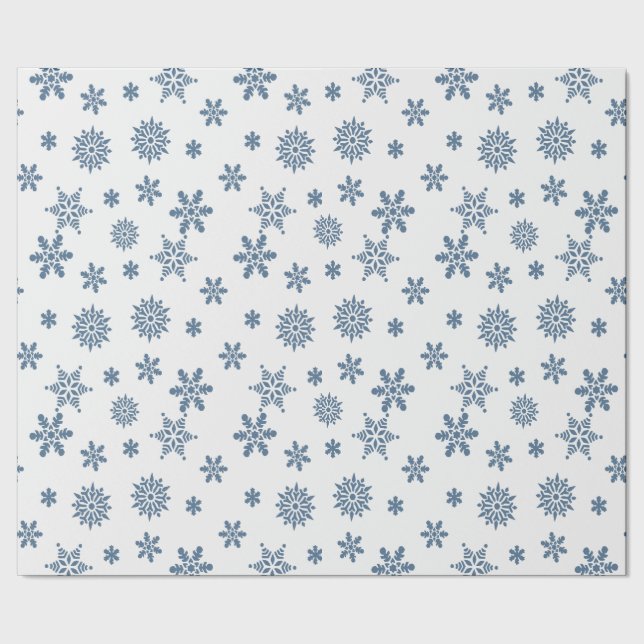 Papier Cadeau Champ De Neige (Couture)