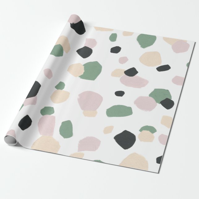 Papier Cadeau Champs de rêve papier d'enveloppement Motif transp (Déroulé)