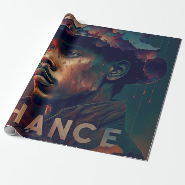 Papier Cadeau Chance (Déroulé)