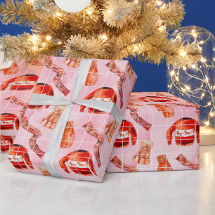 Papier Cadeau Chandail de Noël cosy
