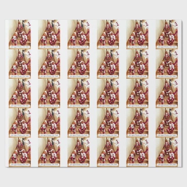 Papier Cadeau Chaos de Noël (Plat)