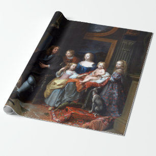 Papier Cadeau Charles Le Brun Everhard Jabach et sa famille