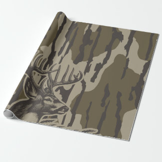 Papier Cadeau Chasse aux cerfs de Virginie Camo Camo Chasse aux 