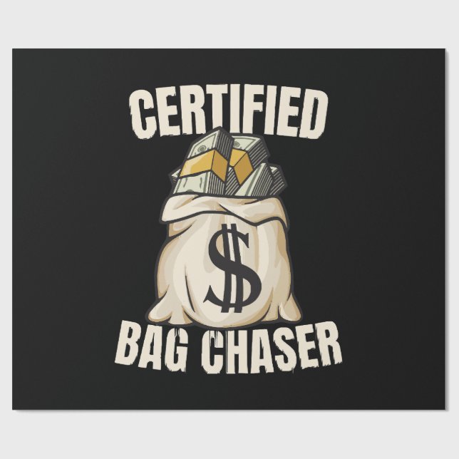 Papier Cadeau chasseur de bagages  (Plat)