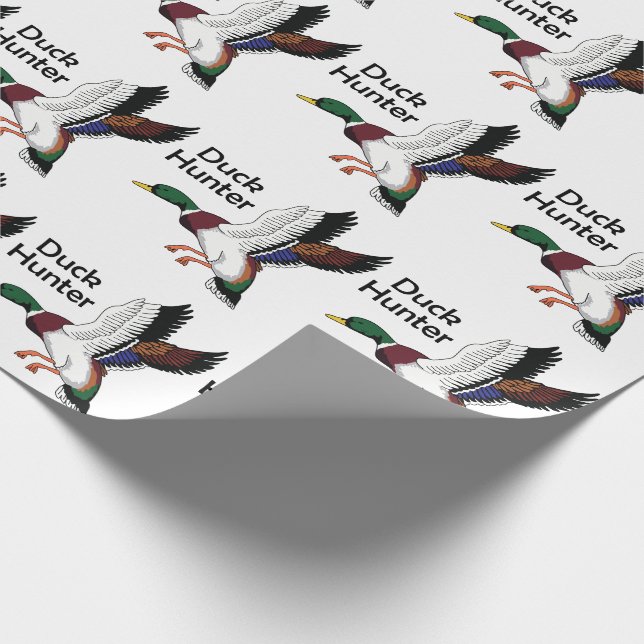 Papier Cadeau Chasseur de canard (Coin)