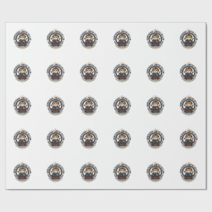 Papier Cadeau Chat avocat de salle d'audience Conception amusant