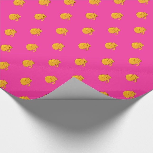 Papier Cadeau Chat couché (Coin)