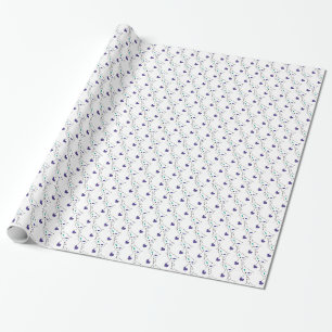 Papier Cadeau chat solitaire
