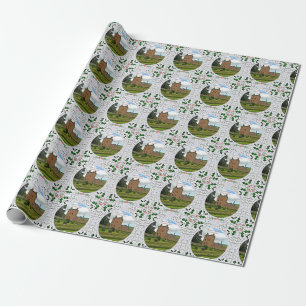 Papier Cadeau Château d'Edzell - Lindsay Clan