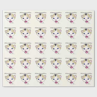 Papier Cadeau #ChatonsContreLaMerdeIA Je