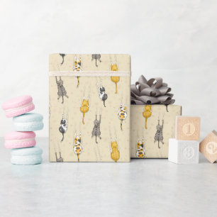 Papier Cadeau Chats autorisés