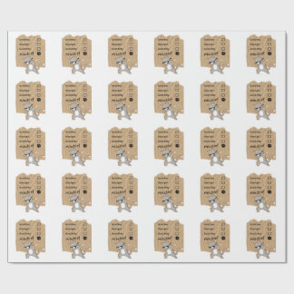 Papier Cadeau Chats malicieux