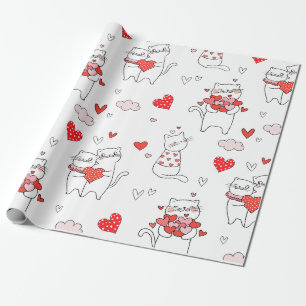 Papier Cadeau Chats mignons