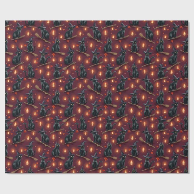 Papier Cadeau Chats noirs, auteur Natasha Us (Plat)