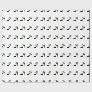 Papier Cadeau Chaussures enveloppant du papier