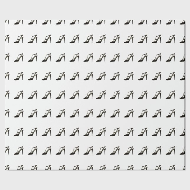 Papier Cadeau Chaussures enveloppant du papier (Couture)