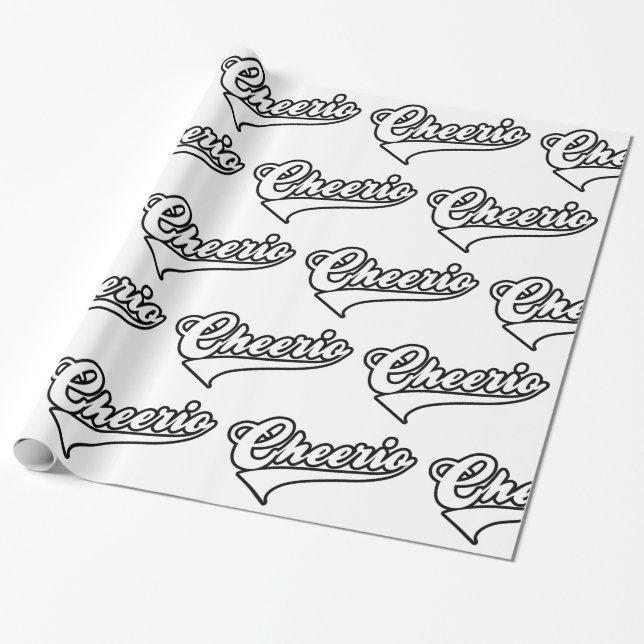 Papier Cadeau Cheerio (Déroulé)