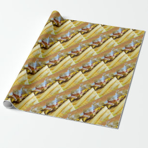 Papier Cadeau Cheeseburger et Fries