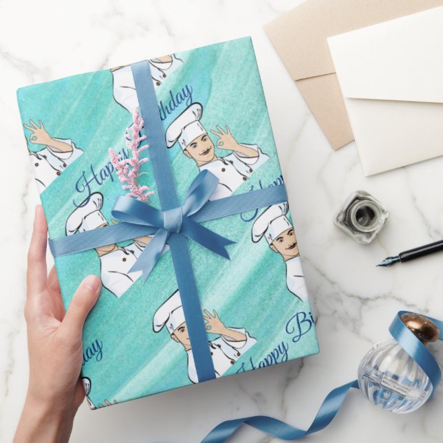 Papier Cadeau Chef  (Cadeaux)