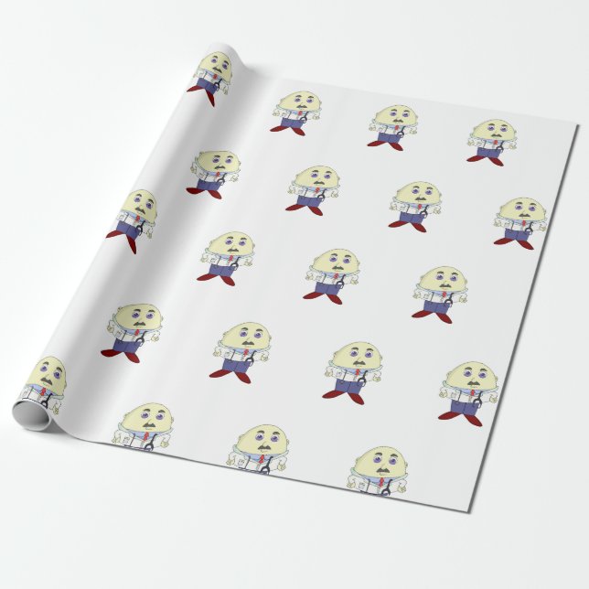 Papier Cadeau Chef d'oeuf (Déroulé)