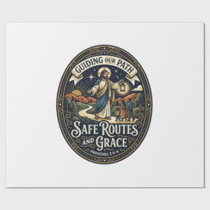 Papier Cadeau Chemise de conducteur de bus Jésus travailleur de