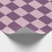 Chèques Pastel Goth rose et violet