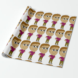 Papier Cadeau chibi