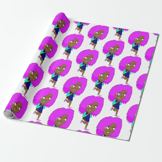 Papier Cadeau chibi (Déroulé)