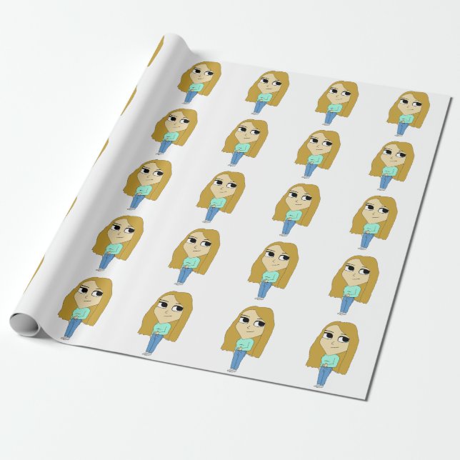 Papier Cadeau chibi (Déroulé)
