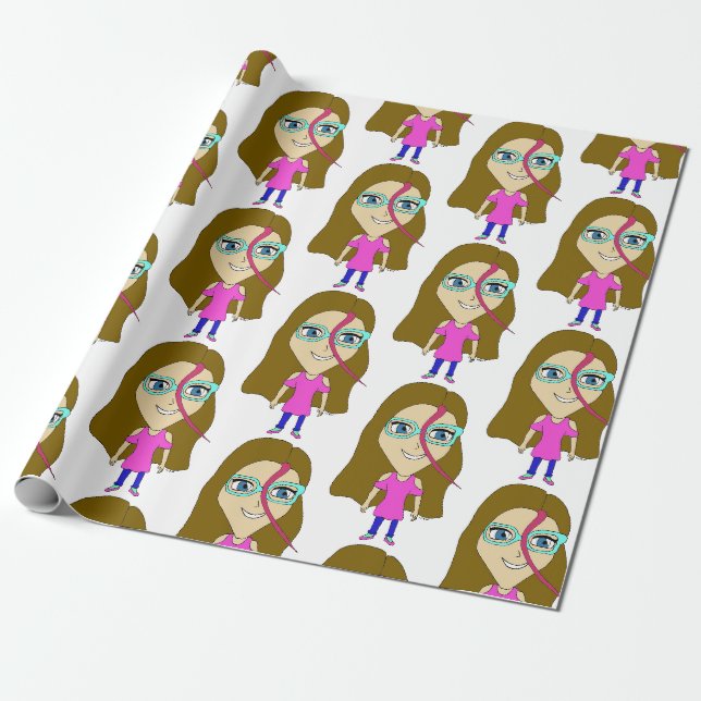 Papier Cadeau chibi (Déroulé)
