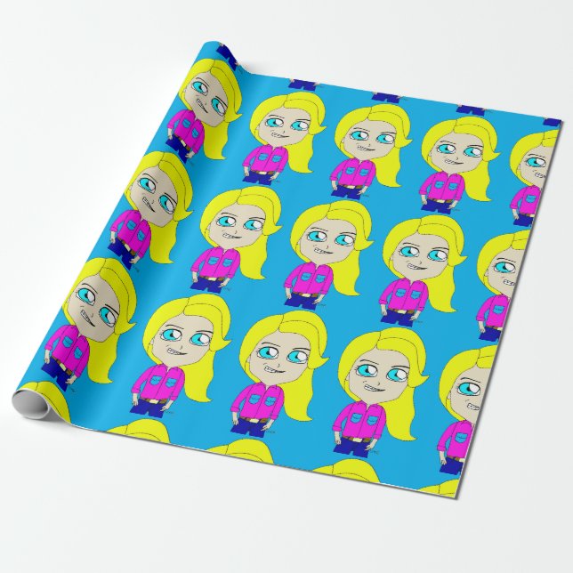 Papier Cadeau chibi (Déroulé)