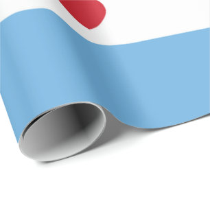 Papier Cadeau Chicago Love Papier d'enrobage