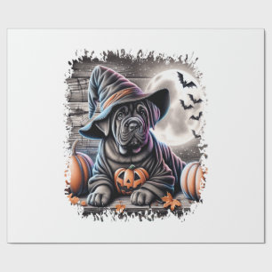 Papier Cadeau Chien Cane Corso Halloween