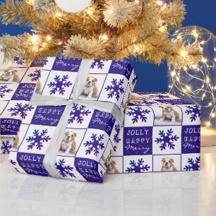 Papier Cadeau Chien Chien Puppy Animal de compagnie Purple Photo