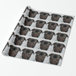 Papier Cadeau chien d'affaires