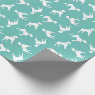 Papier Cadeau Chien de boîte Chien chiot