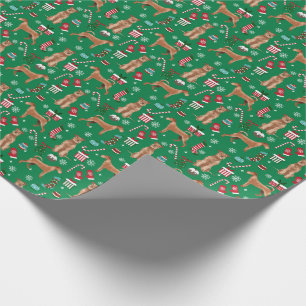 Papier Cadeau Chien de Noël irlandais Terrier