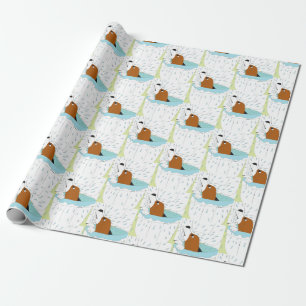 Papier Cadeau chien de toilette
