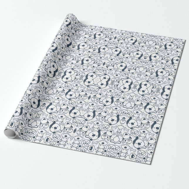PAPIER CADEAU CHIENS (Déroulé)