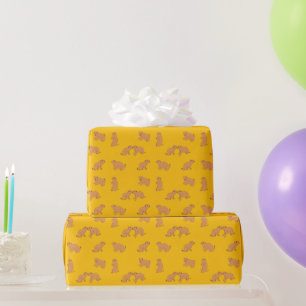 Papier Cadeau Chiens des Prairies