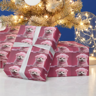 Papier Cadeau chiot