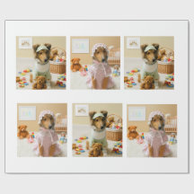 Chiots Adorables en Vêtements de Bébé Unisexe