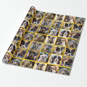 Papier Cadeau Chiots Partout