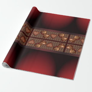 Papier Cadeau Chocolat