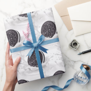 Papier Cadeau Chocolat Cookie Lait Splash