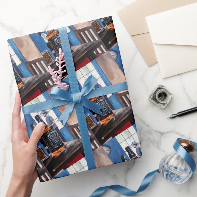 Papier Cadeau Choisir Texas Peinture par Alfred Fox (Cadeaux)